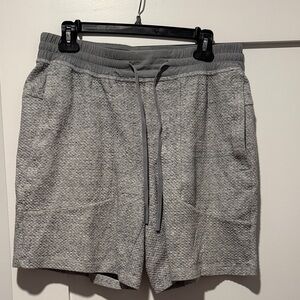 Lululemon Textured Gray  Shorts